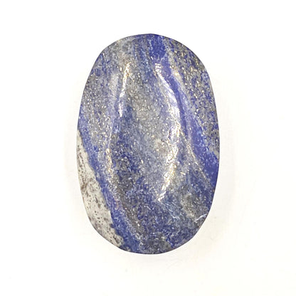 Lapis Lazuli Palm Stone - Wisdom & Truth Third Eye Chakra Crystal - 105g