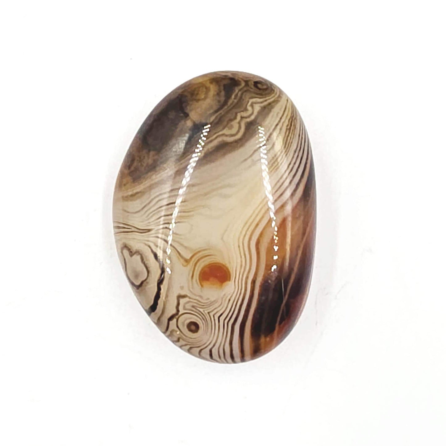Sardonyx Palm Stone – Strength, Protection & Emotional Balance Crystal, 50g