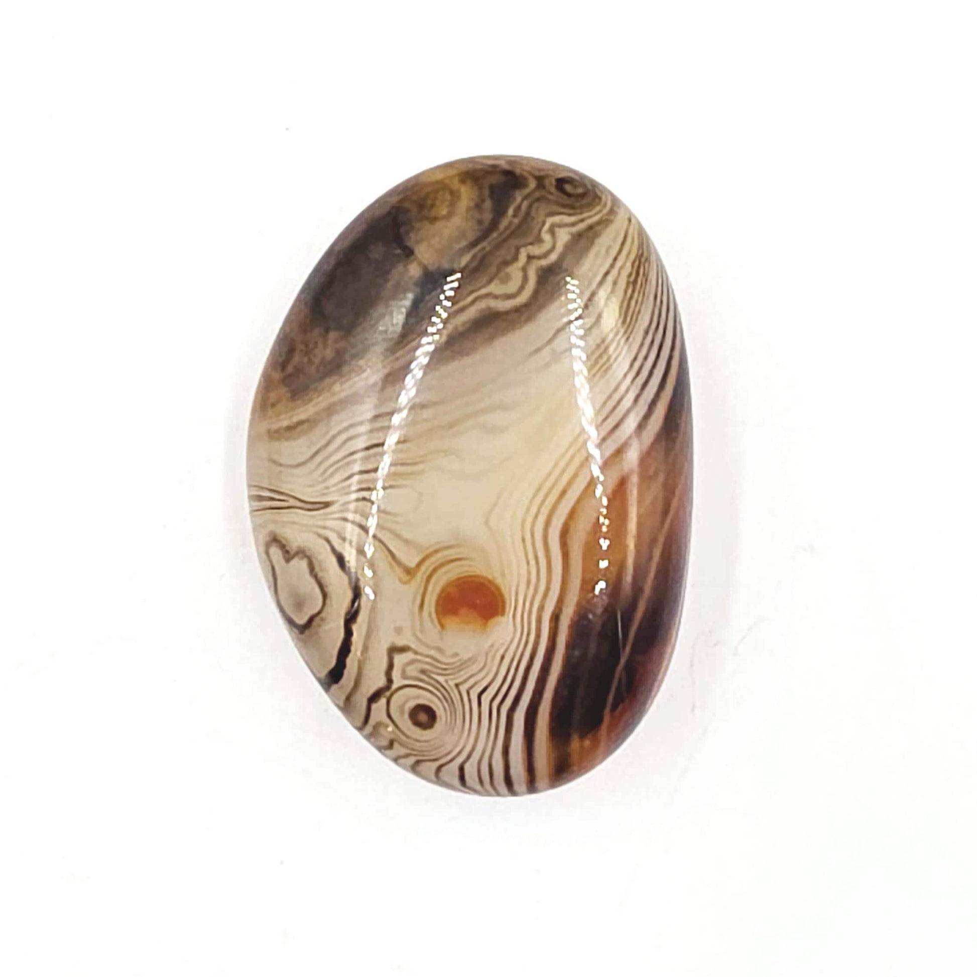Sardonyx Palm Stone – Strength, Protection & Emotional Balance Crystal, 50g