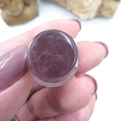 Fluorite Mushroom Carving – Clarity, Focus & Third Eye Chakra Crystal, 23g