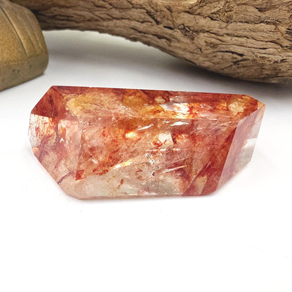 Madagascan Fire Quartz (Hematoid) Freeform – Grounding, Clarity & Energy Balancing Crystal, 85g