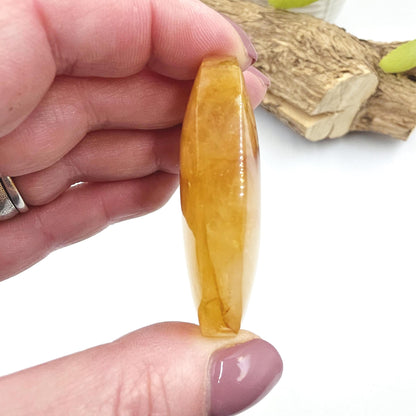 Golden Healer Palm Stone – Deep Healing & Spiritual Balance Crystal, 60g