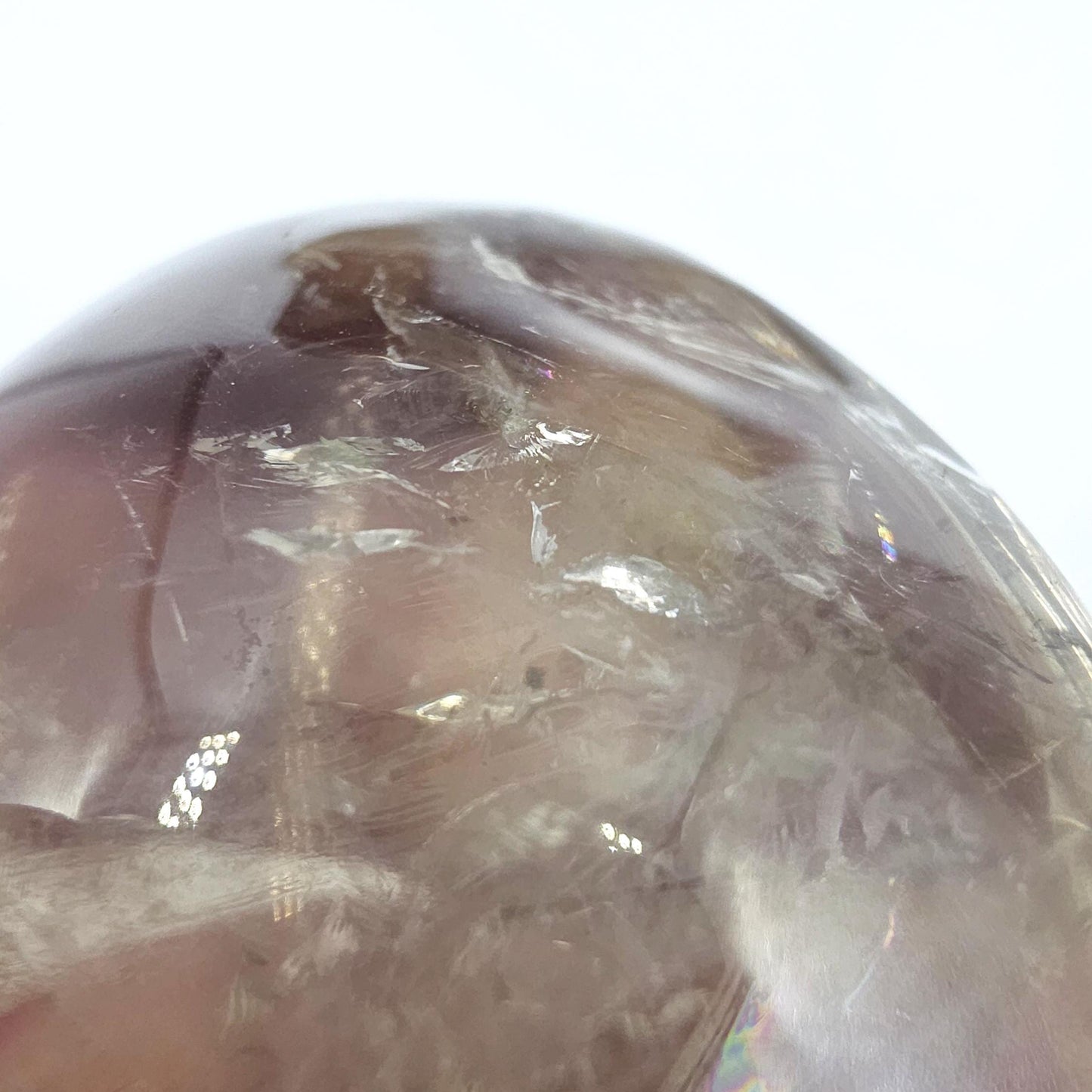 Large Citrine Palm Stone with Phantoms – Abundance, Transformation & Manifestation Crystal, 115g