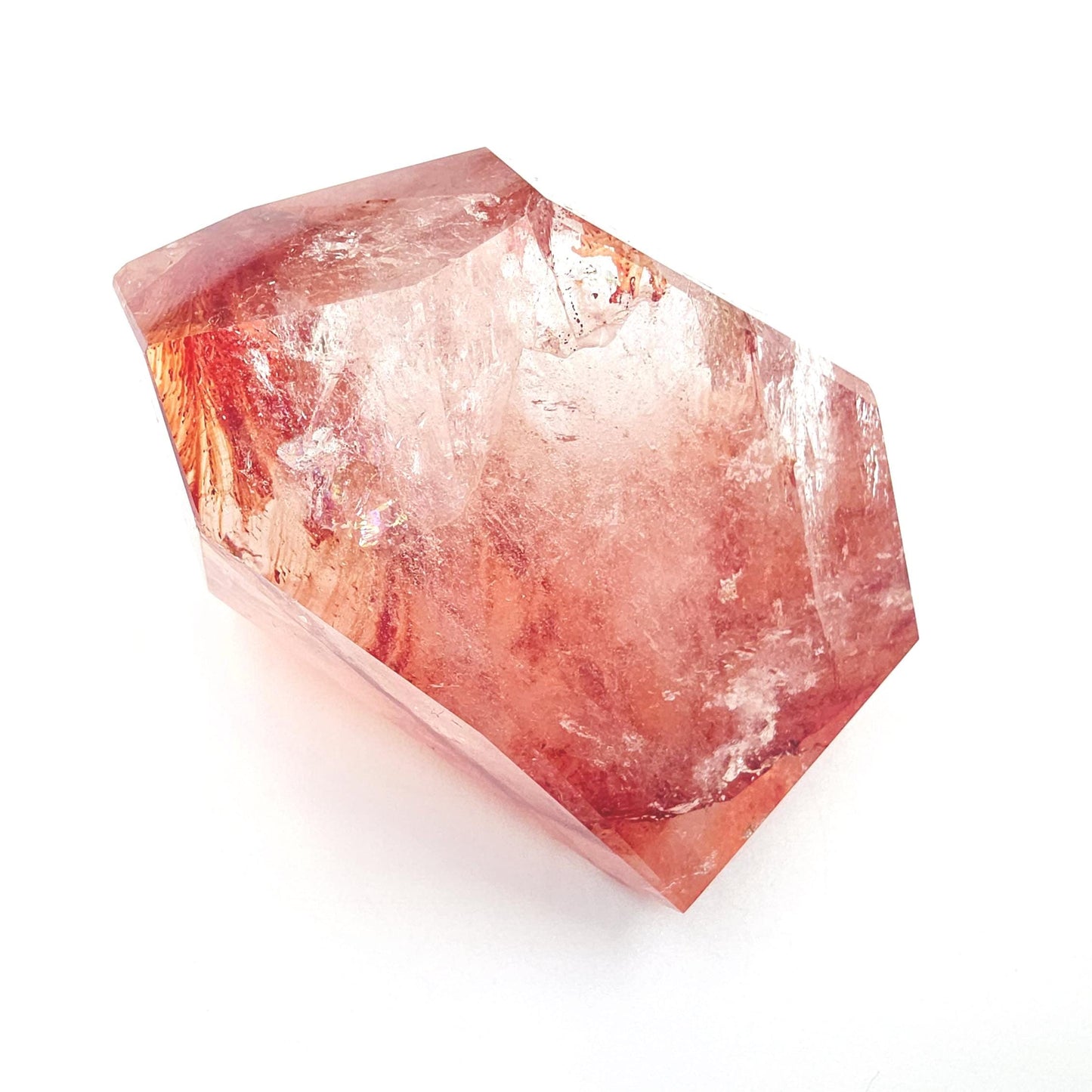Madagascan Fire Quartz (Hematoid) Freeform – Grounding, Clarity & Energy Balancing Crystal, 300g