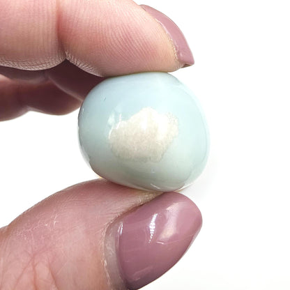 Green Flower Agate (Sakura)Tumble Stones – Growth, Balance & Heart Healing Crystal, 2-3cm