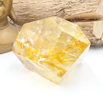 Madagascan Golden Healer Freeform – Deep Healing, Energy Amplification & Spiritual Balance Crystal, 295g
