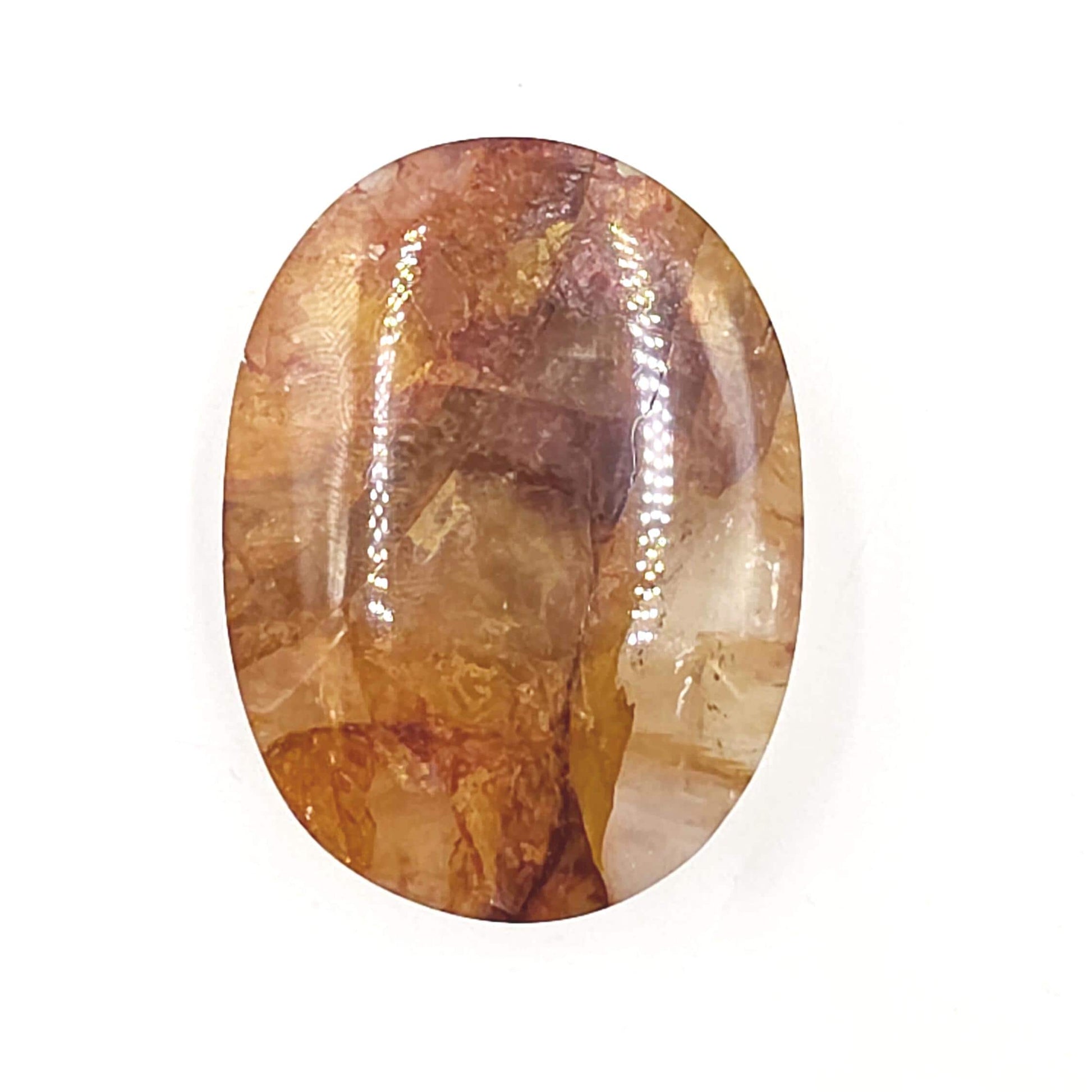 Golden Healer Palm Stone – Deep Healing & Spiritual Balance Crystal, 65g