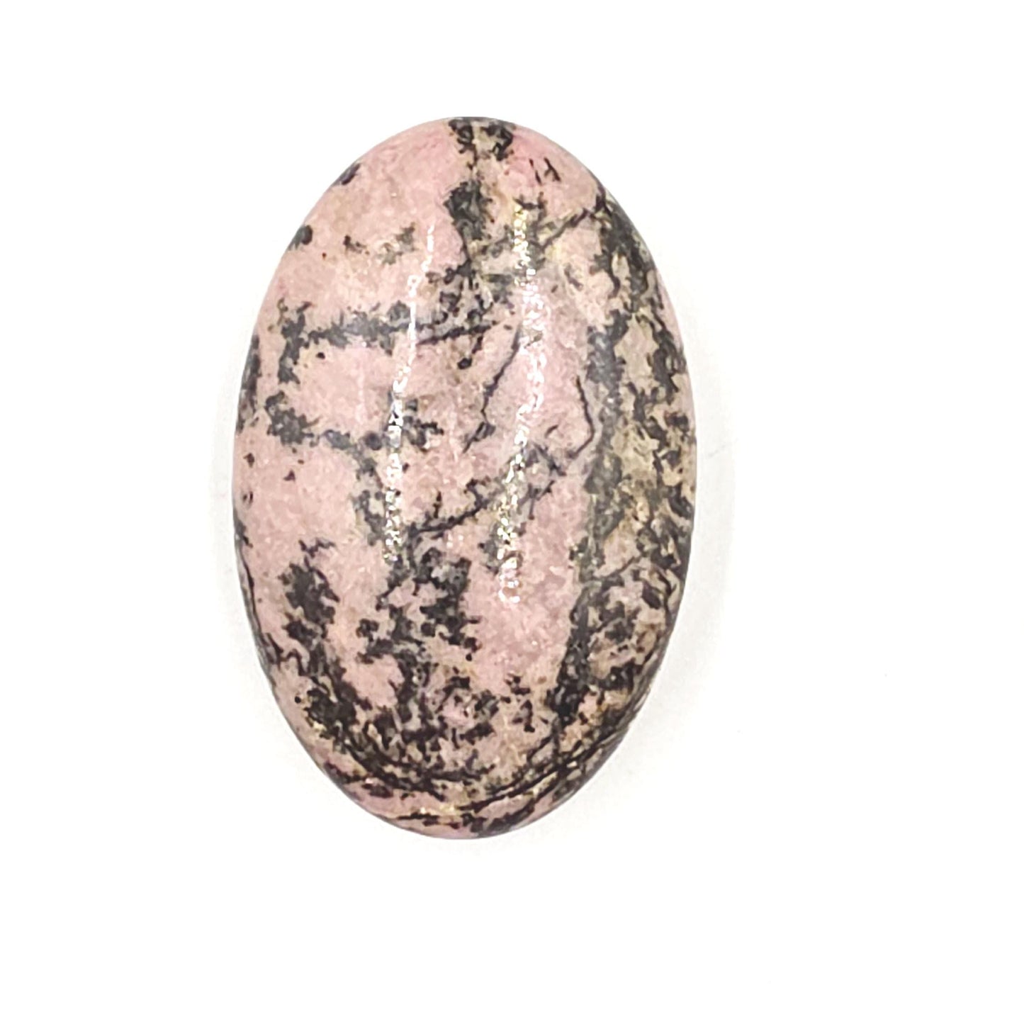 Rhodonite Palm Stone – Emotional Healing, Compassion & Grounded Heart Support Crystal, 55g