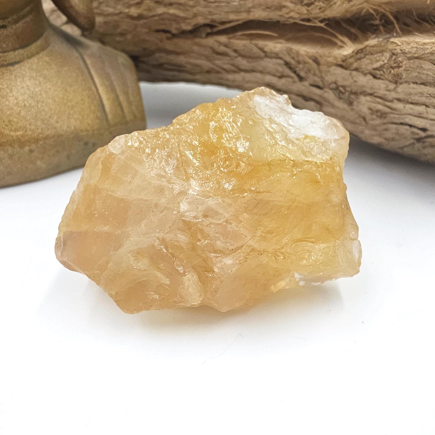 Raw Golden Healer Quartz – Deep Healing, Energy Amplification & Spiritual Balance Crystal, 110g