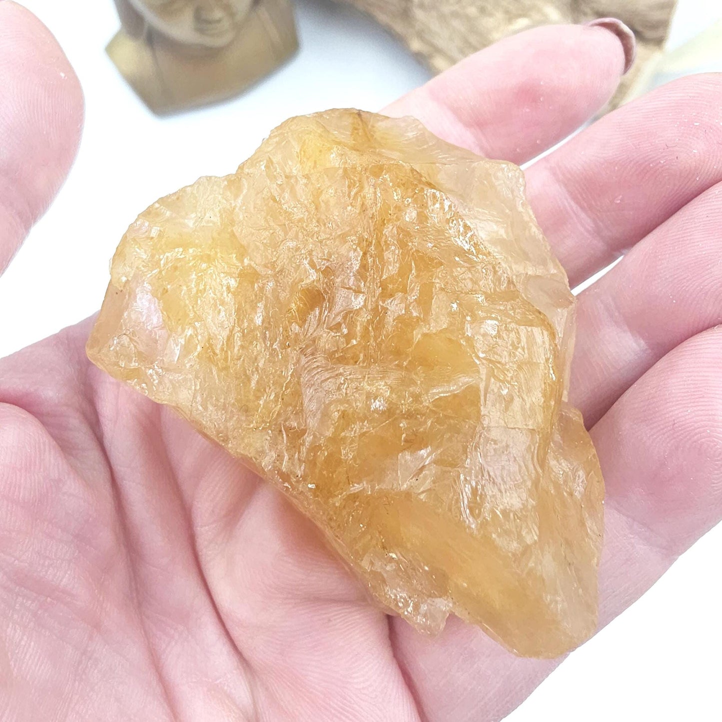 Raw Golden Healer Quartz – Deep Healing, Energy Amplification & Spiritual Balance Crystal, 110g