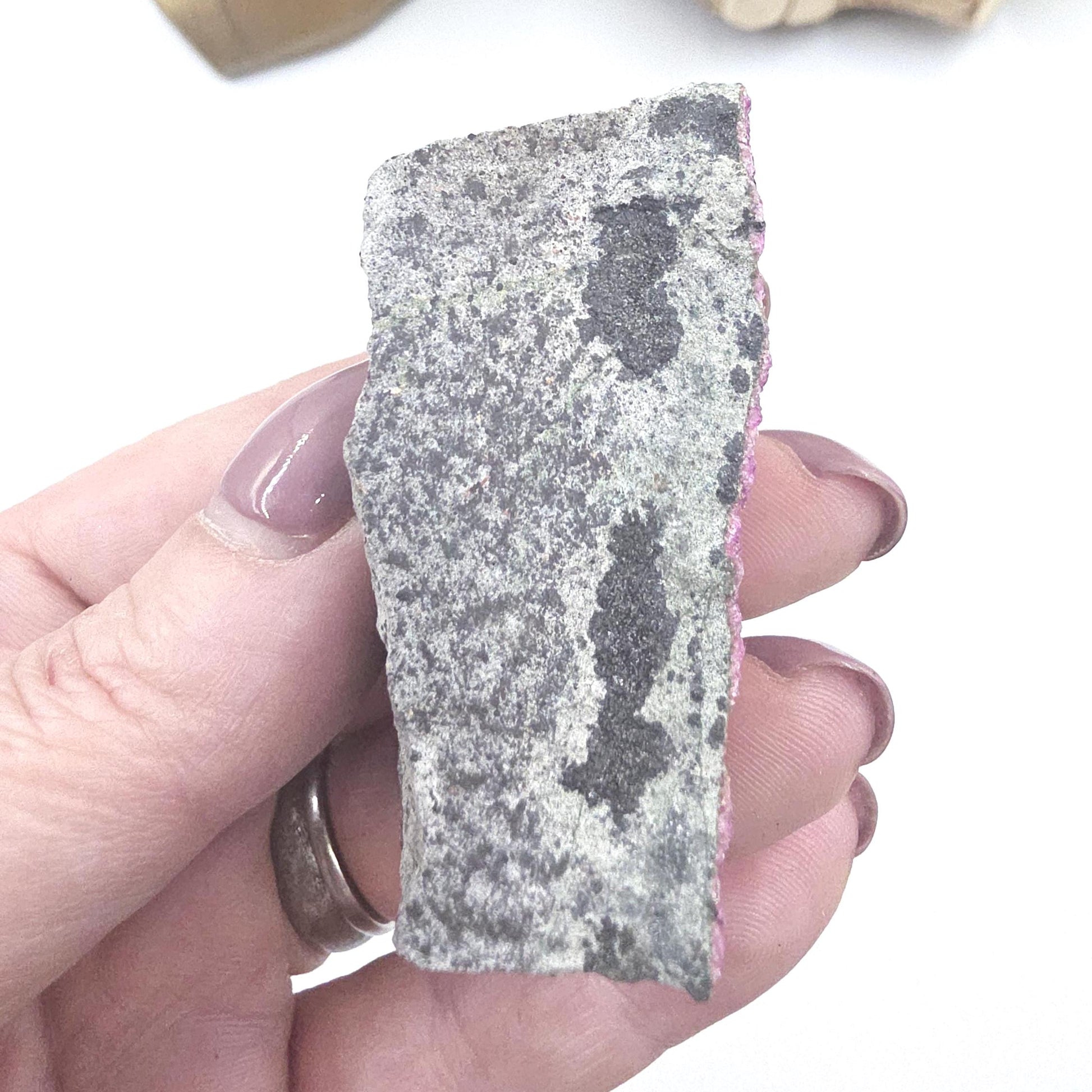 Sparkly Raw Cobaltocalcite Specimen – Love, Emotional Healing & Heart Chakra Crystal, 80g
