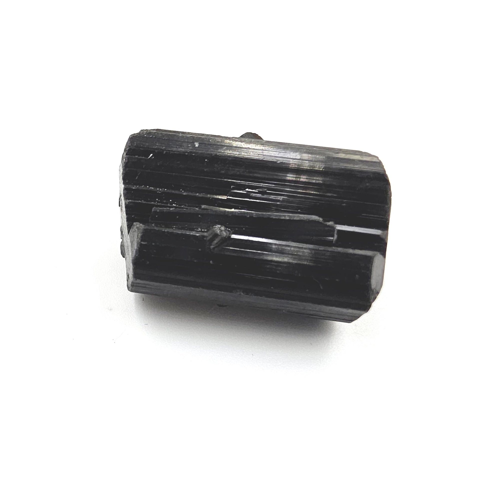 Mini Black Tourmaline Piece – High Grade Raw Crystal for Jewellery Making, Protection & Grounding, 17g