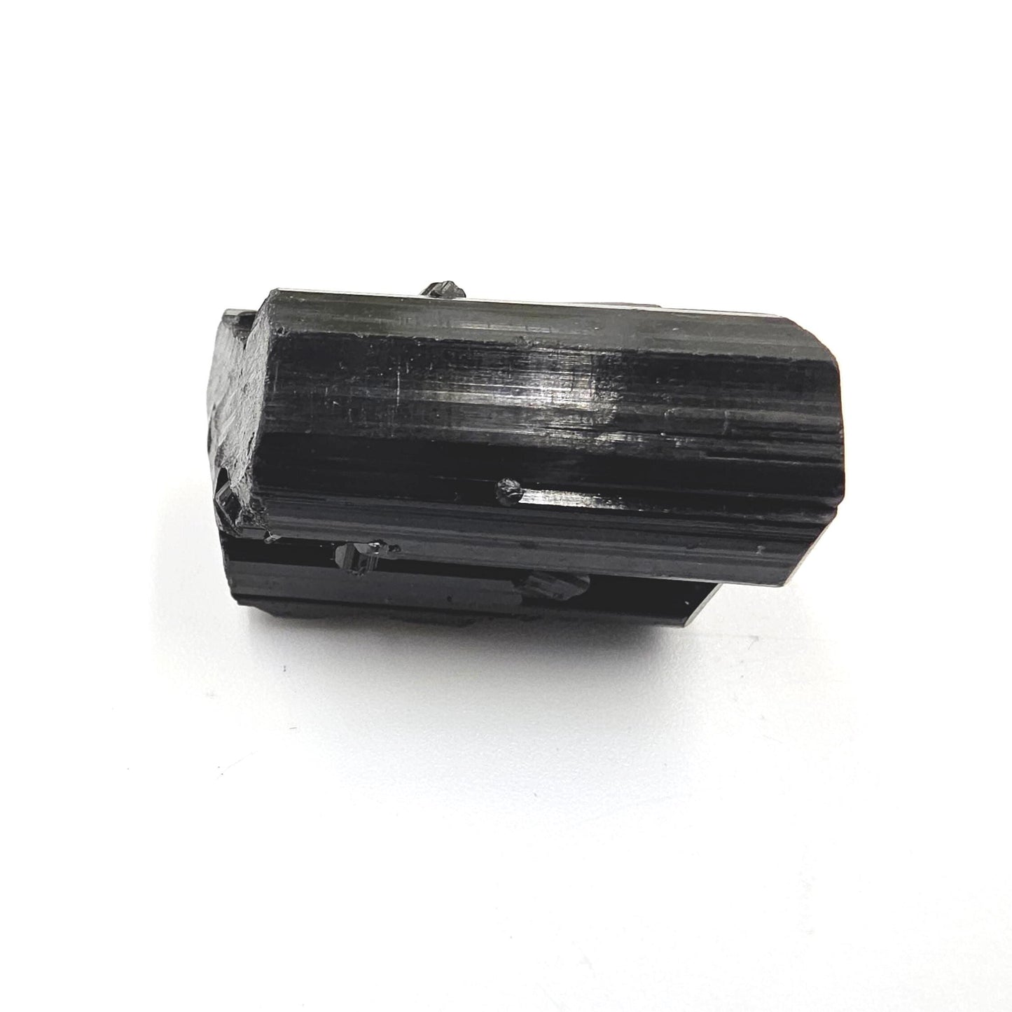 Mini Black Tourmaline Piece – High Grade Raw Crystal for Jewellery Making, Protection & Grounding, 17g