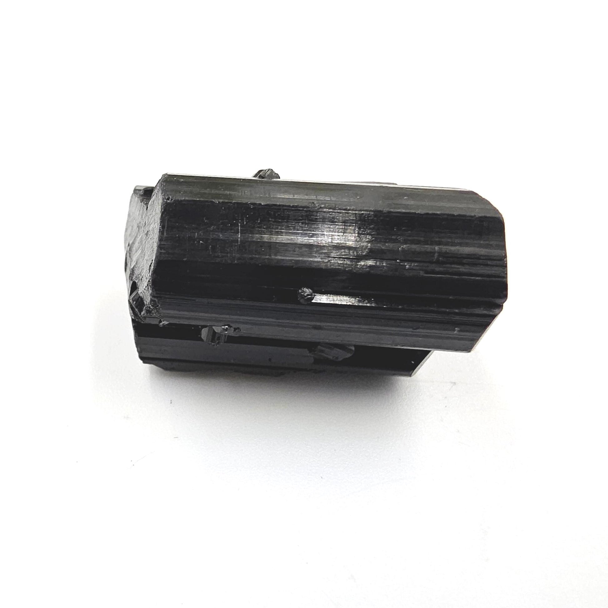 Mini Black Tourmaline Piece – High Grade Raw Crystal for Jewellery Making, Protection & Grounding, 17g