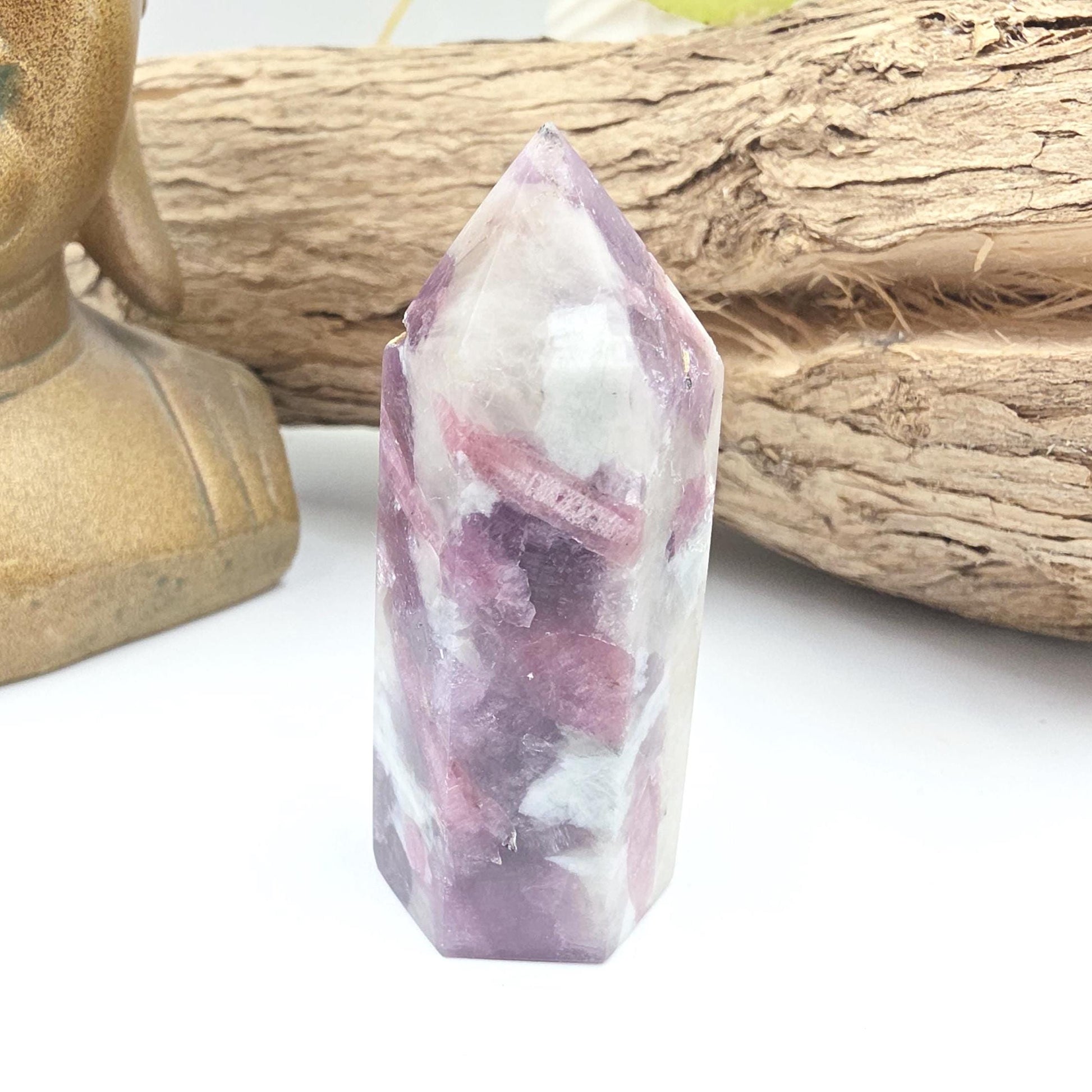 Pink Tourmaline Point – Love, Emotional Healing & Heart Chakra Crystal, 6cm