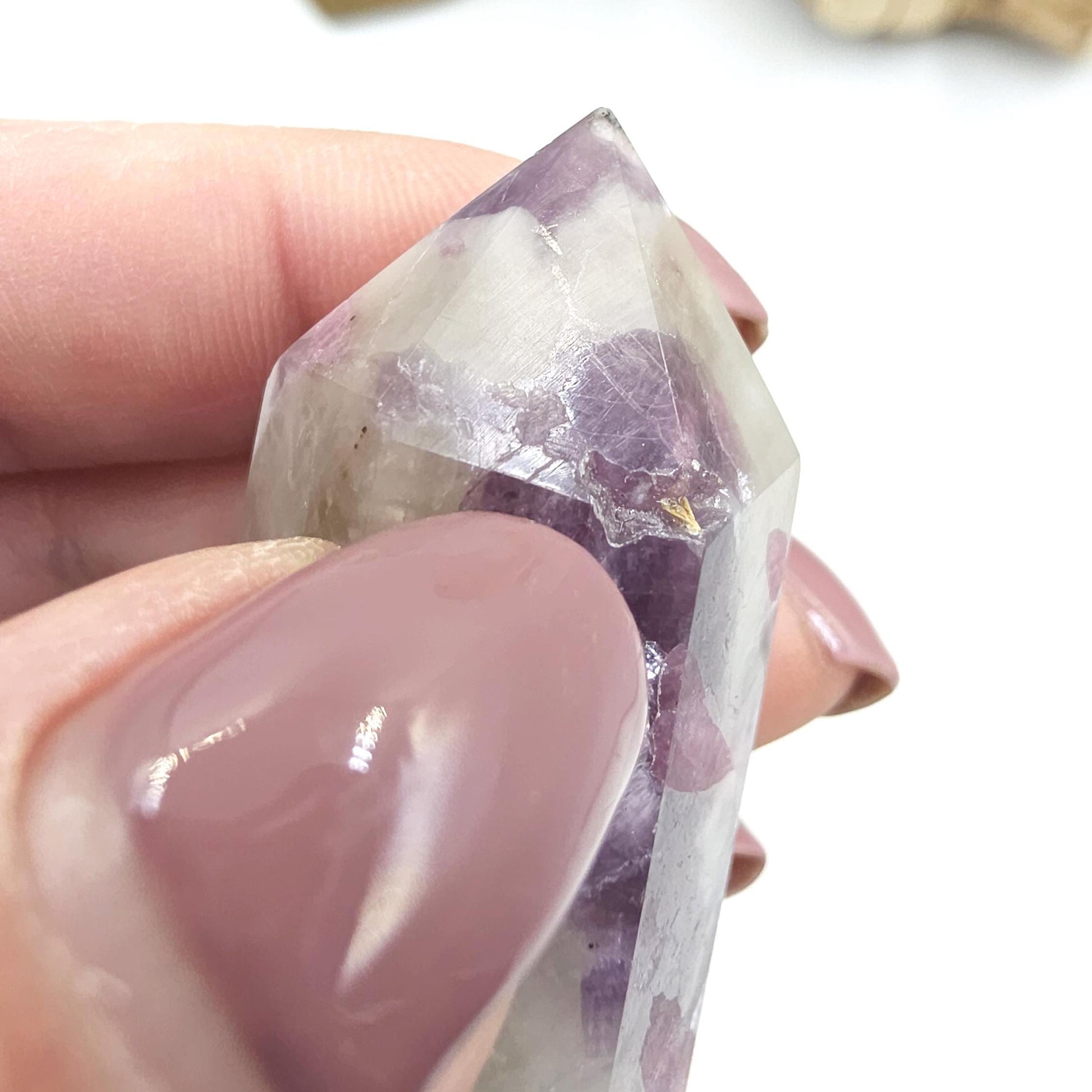 Pink Tourmaline Point – Love, Emotional Healing & Heart Chakra Crystal, 6cm