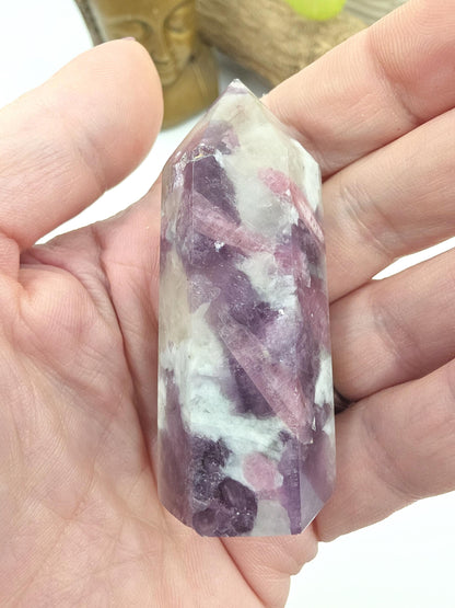 Pink Tourmaline Point – Love, Emotional Healing & Heart Chakra Crystal, 6cm