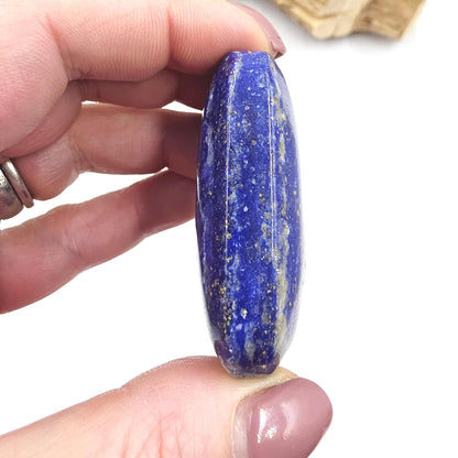 Lapis Lazuli Palm Stone – Wisdom, Intuition & Spiritual Awareness Crystal, 70g