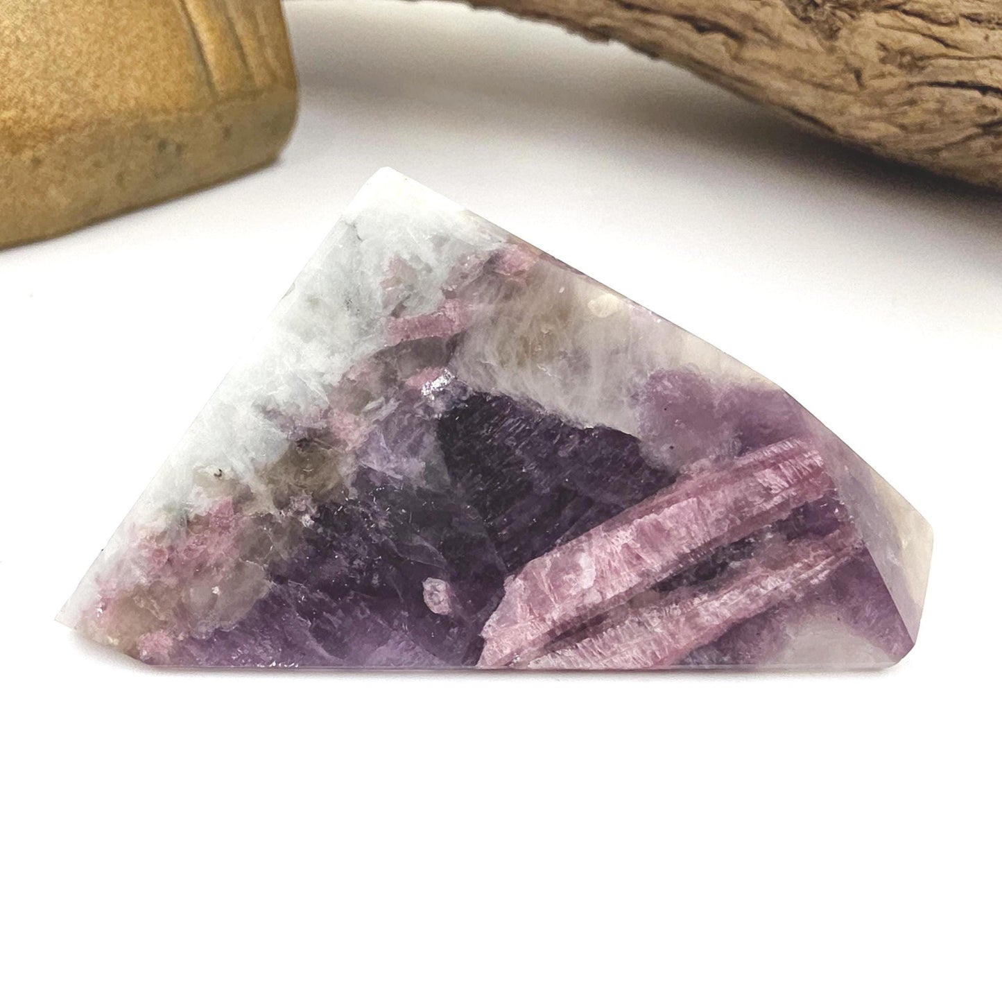 Flashy Pink Tourmaline Freeform – Love, Emotional Healing & Heart Chakra Crystal, 75g