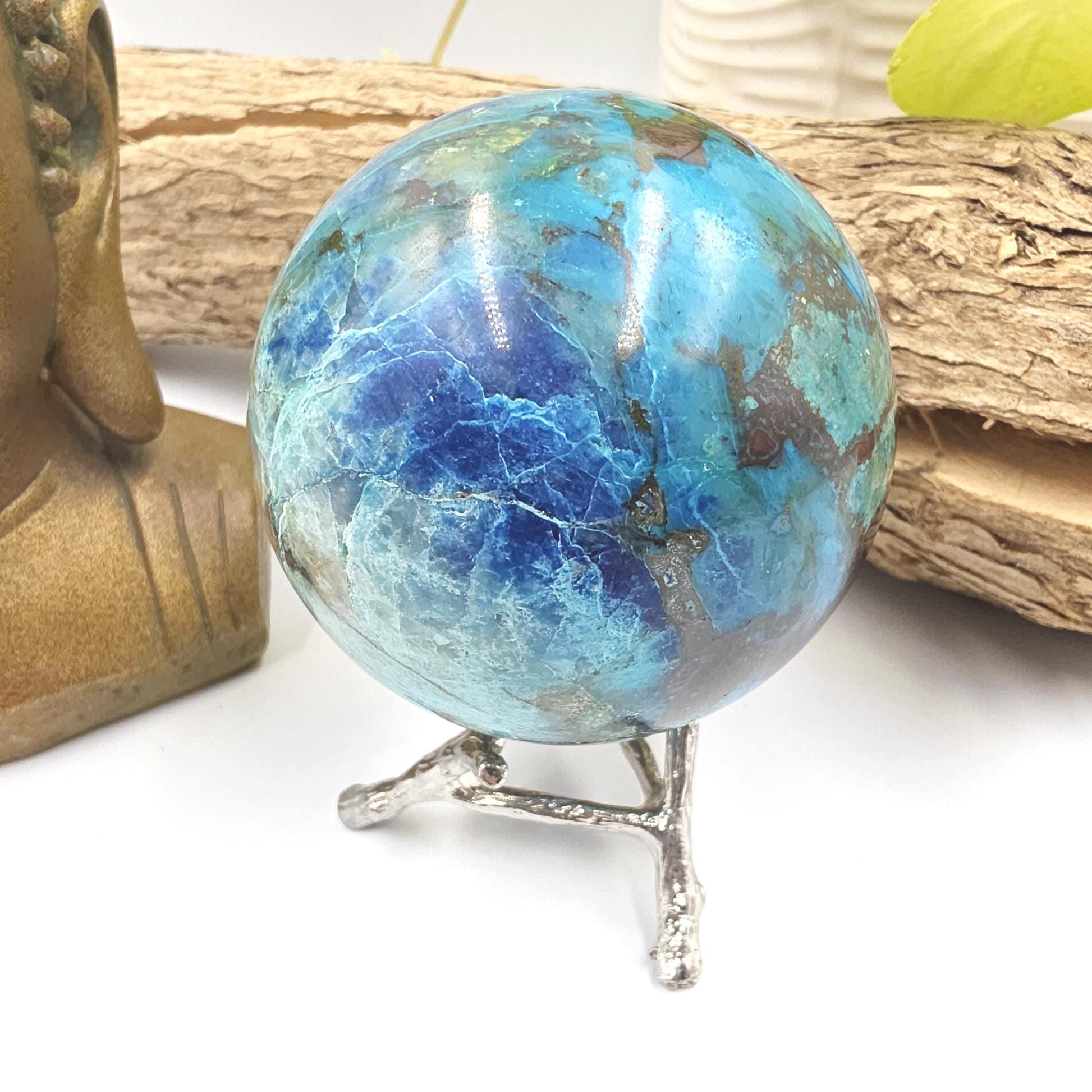 Quantum Quattro Sphere – Emotional Healing, Heart Chakra Balance & Spiritual Growth Crystal, 71mm