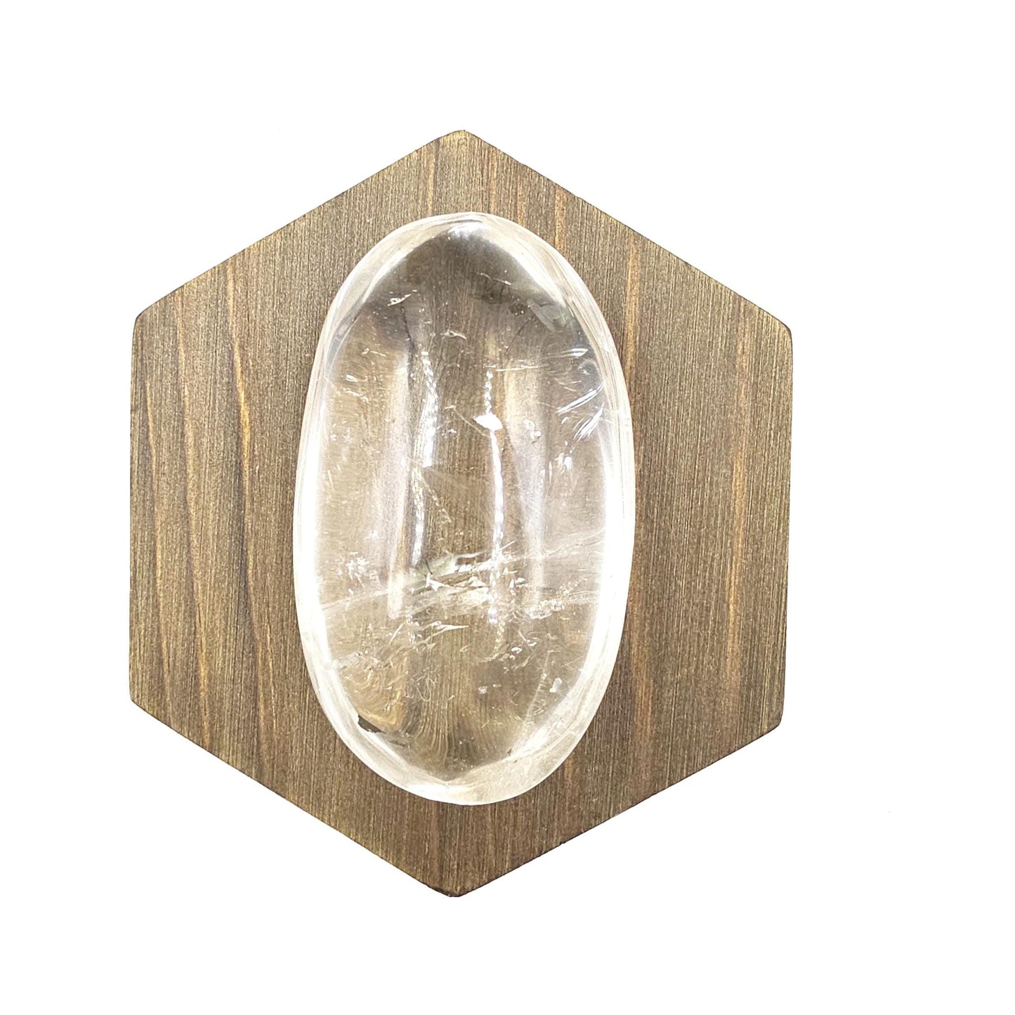 Clear Quartz Palm Stone – Clarity, Energy Amplification & Healing Crystal, 85g