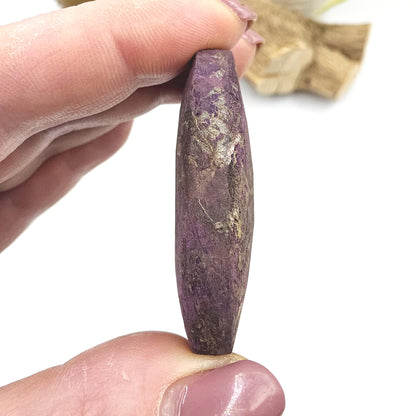 Purpurite Palm Stone – Transformation, Spiritual Insight & Empowered Energy Crystal, 40g
