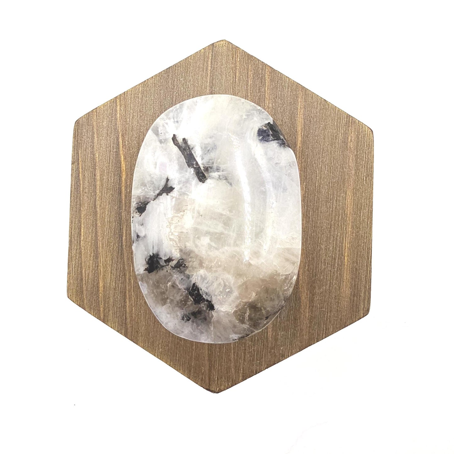 Rainbow Moonstone Palm Stone – Intuition, Balance & Feminine Energy Healing Crystal, 70g