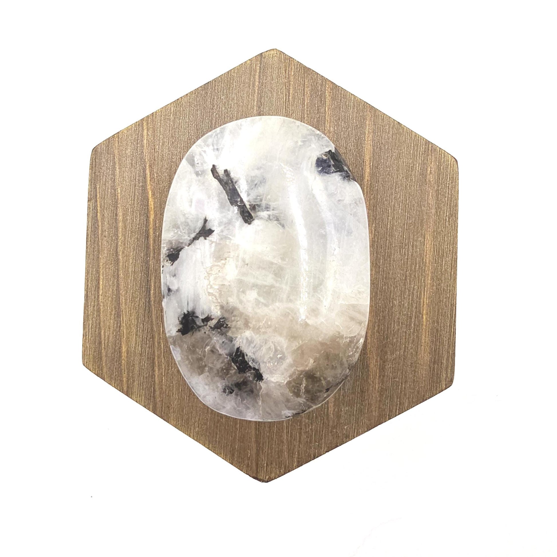 Rainbow Moonstone Palm Stone – Intuition, Balance & Feminine Energy Healing Crystal, 70g