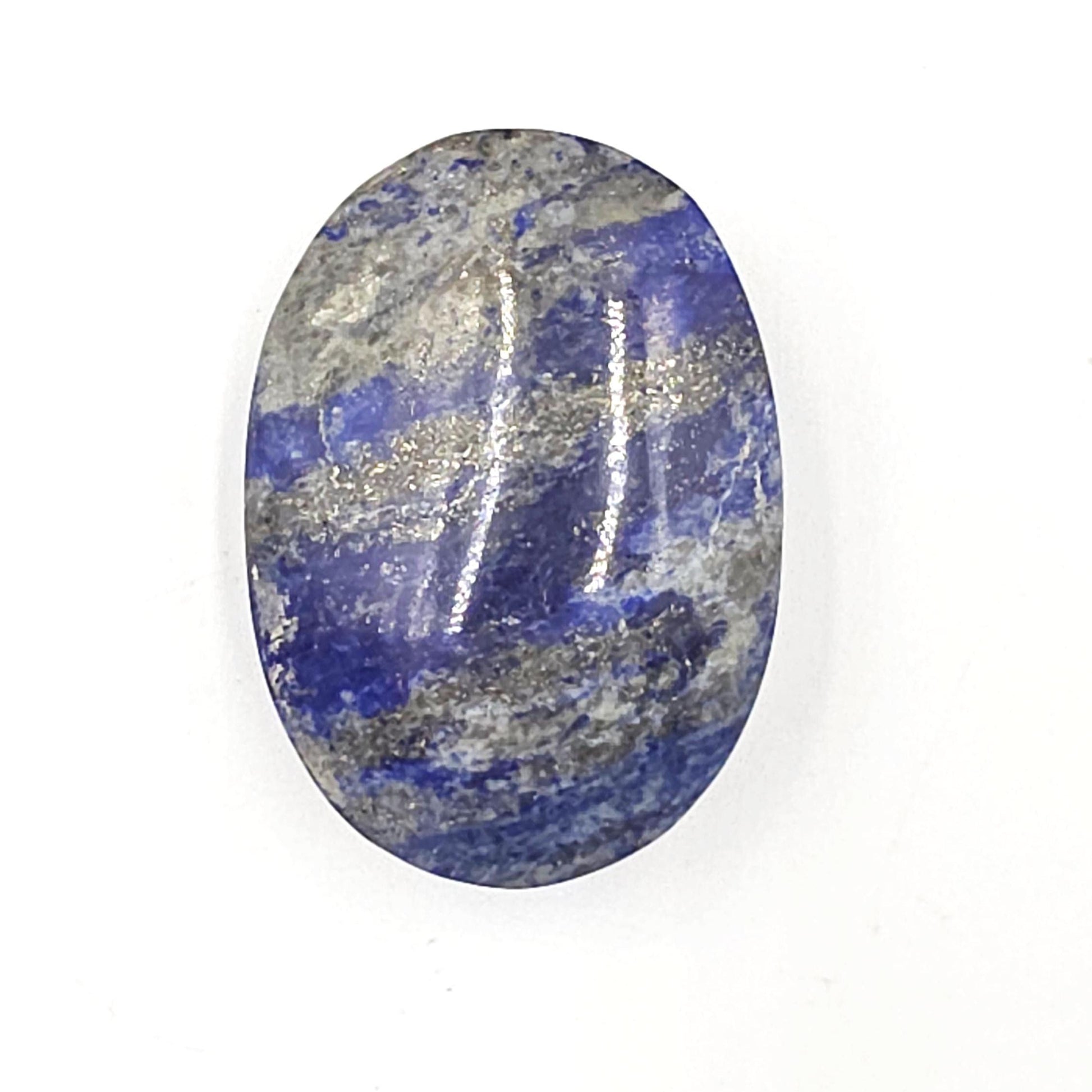 Lapis Lazuli Palm Stone – Wisdom, Intuition & Spiritual Awareness Crystal, 55g