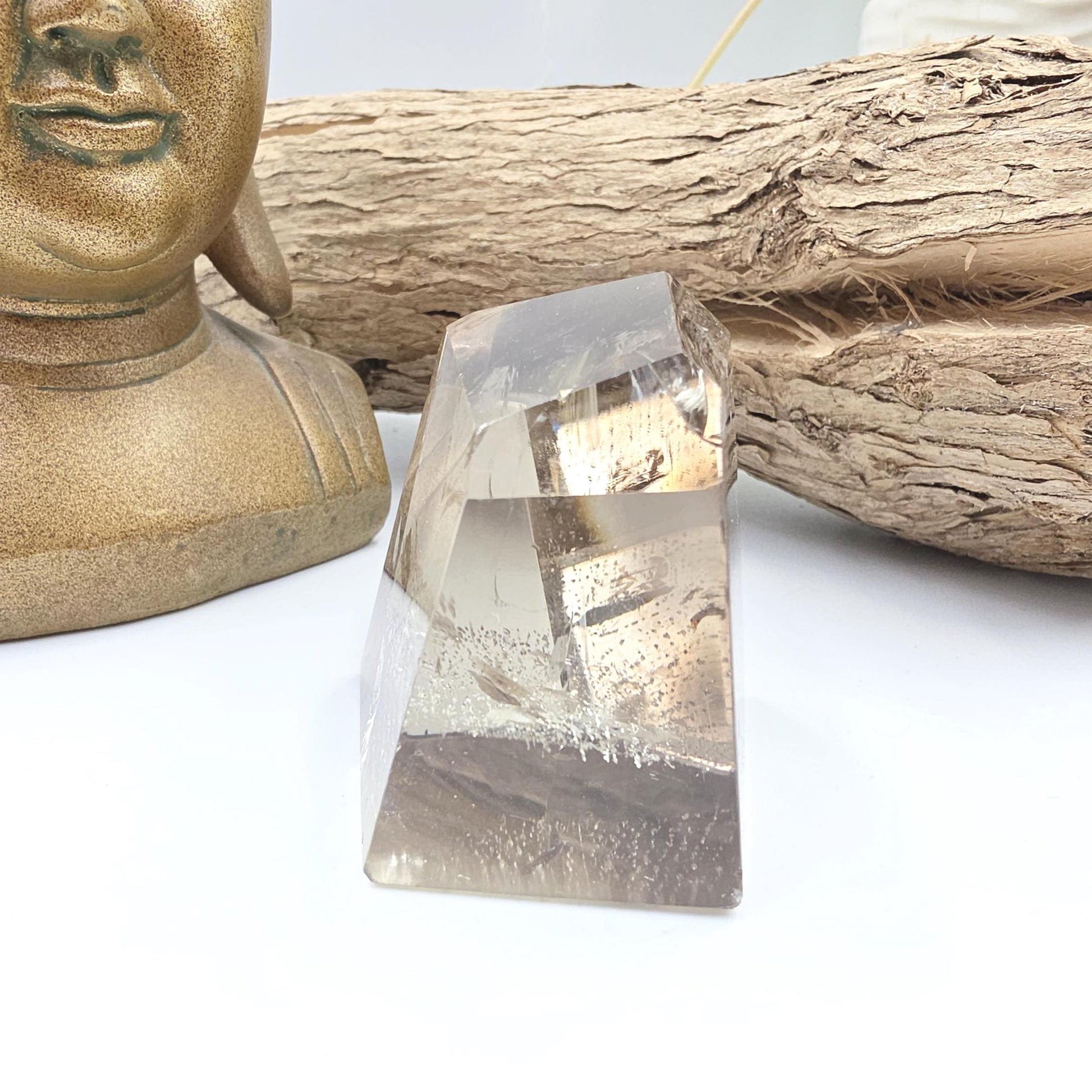 Smoky Citrine Freeform – Abundance, Grounding & Positive Energy Crystal, 205g