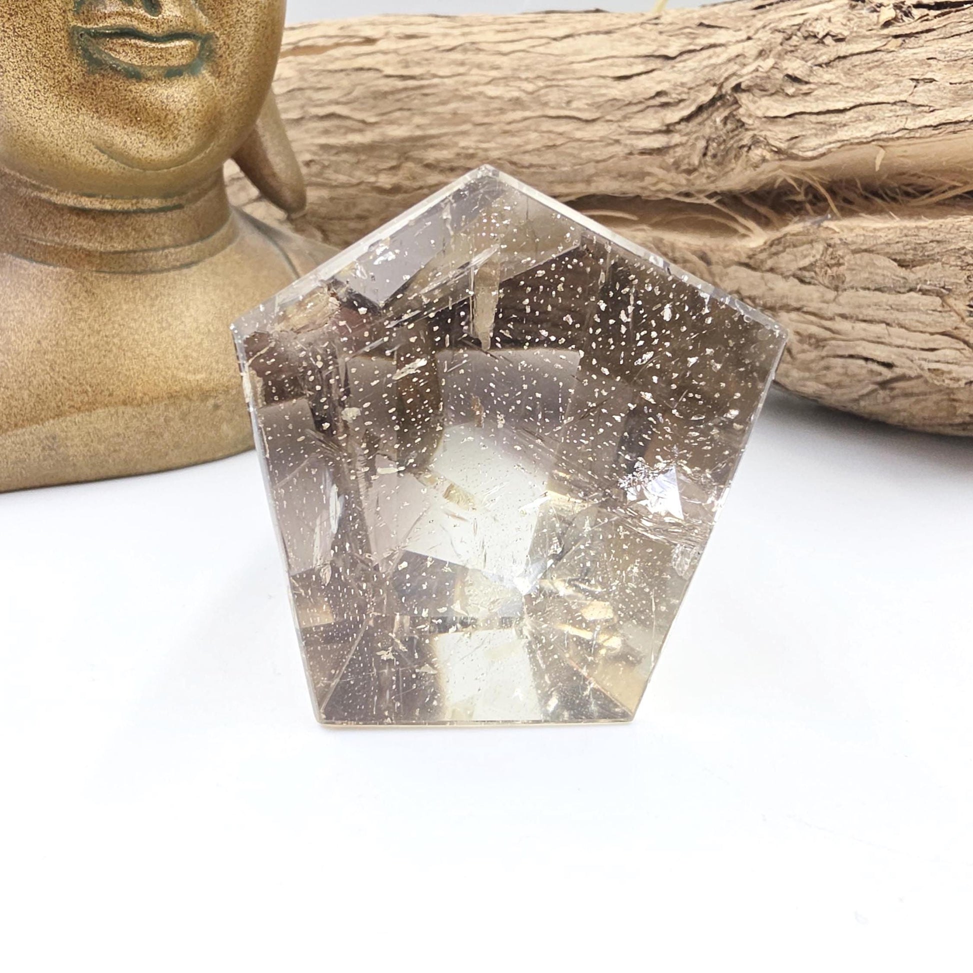 Smoky Citrine Freeform – Abundance, Grounding & Positive Energy Crystal, 205g