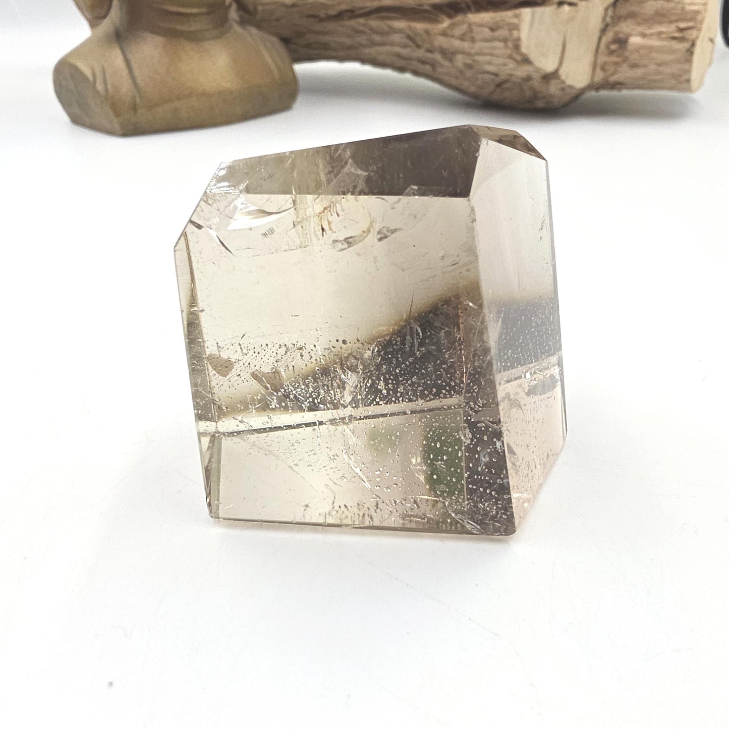 Smoky Citrine Freeform – Abundance, Grounding & Positive Energy Crystal, 205g