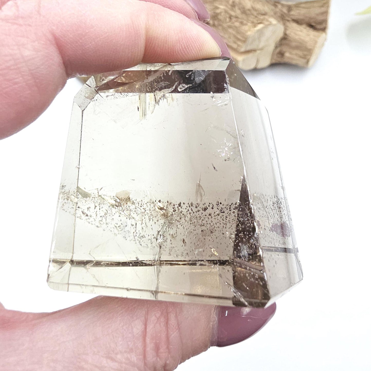 Smoky Citrine Freeform – Abundance, Grounding & Positive Energy Crystal, 205g