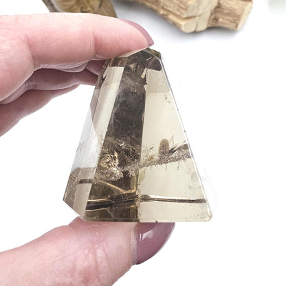 Smoky Citrine Freeform – Abundance, Grounding & Positive Energy Crystal, 205g