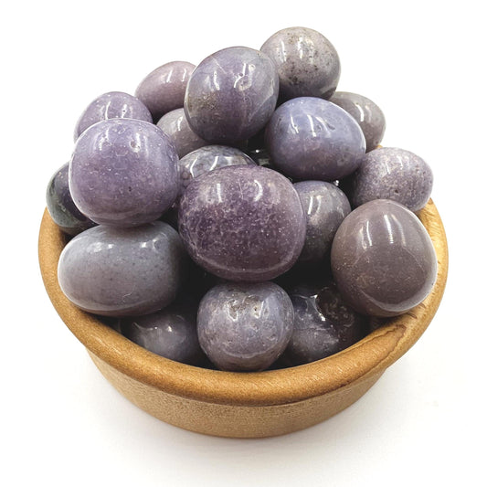 Grape Agate Tumble Stones – Intuition, Calm & Spiritual Awareness Crystal, 2-3cm