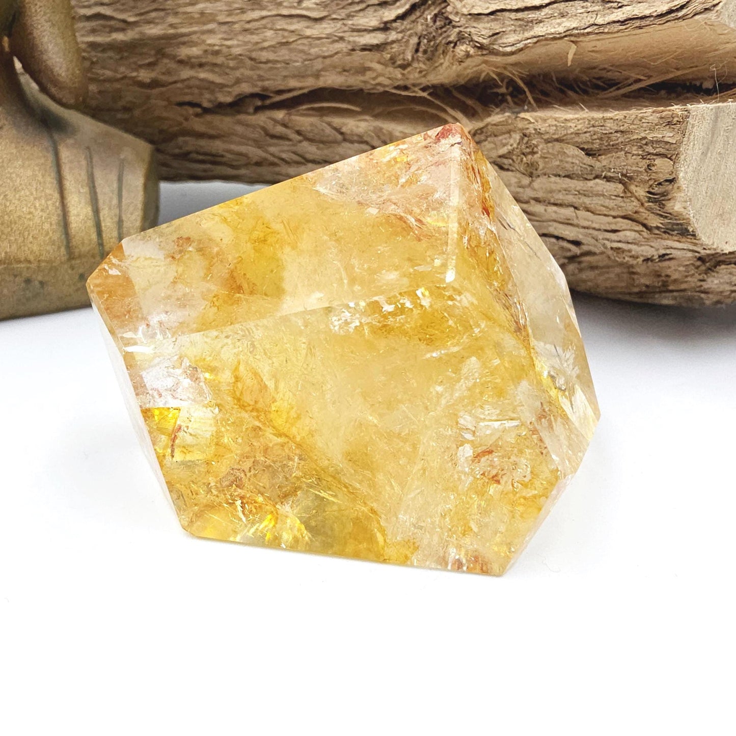 Madagascan Golden Healer Freeform – Deep Healing, Energy Amplification & Spiritual Balance Crystal, 180g