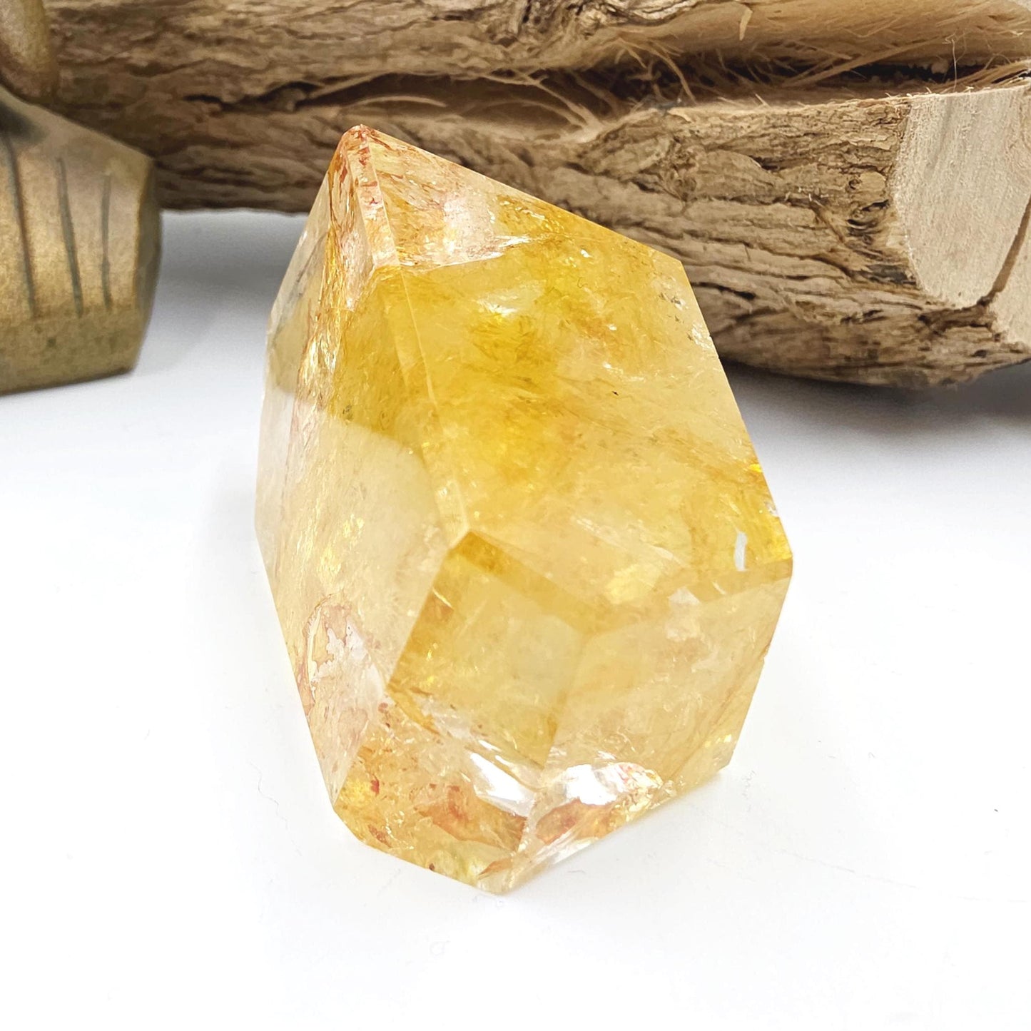 Madagascan Golden Healer Freeform – Deep Healing, Energy Amplification & Spiritual Balance Crystal, 180g