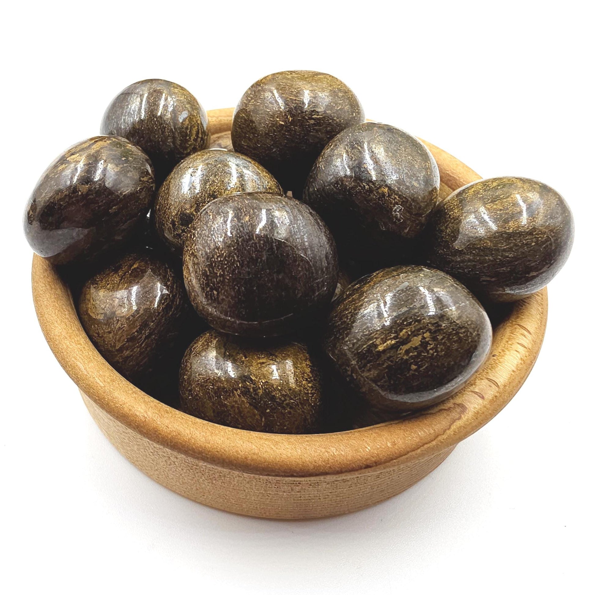Bronzite Tumble Stones – Protection, Confidence & Emotional Balance Crystal, 2-3cm