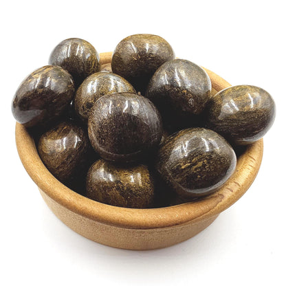 Bronzite Tumble Stones – Protection, Confidence & Emotional Balance Crystal, 2-3cm