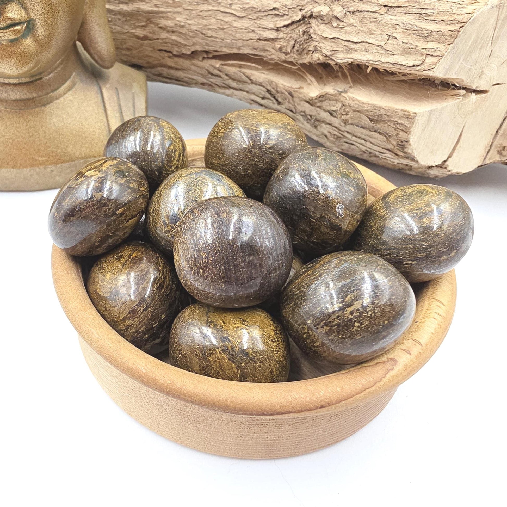 Bronzite Tumble Stones – Protection, Confidence & Emotional Balance Crystal, 2-3cm