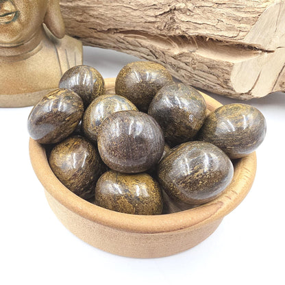 Bronzite Tumble Stones – Protection, Confidence & Emotional Balance Crystal, 2-3cm