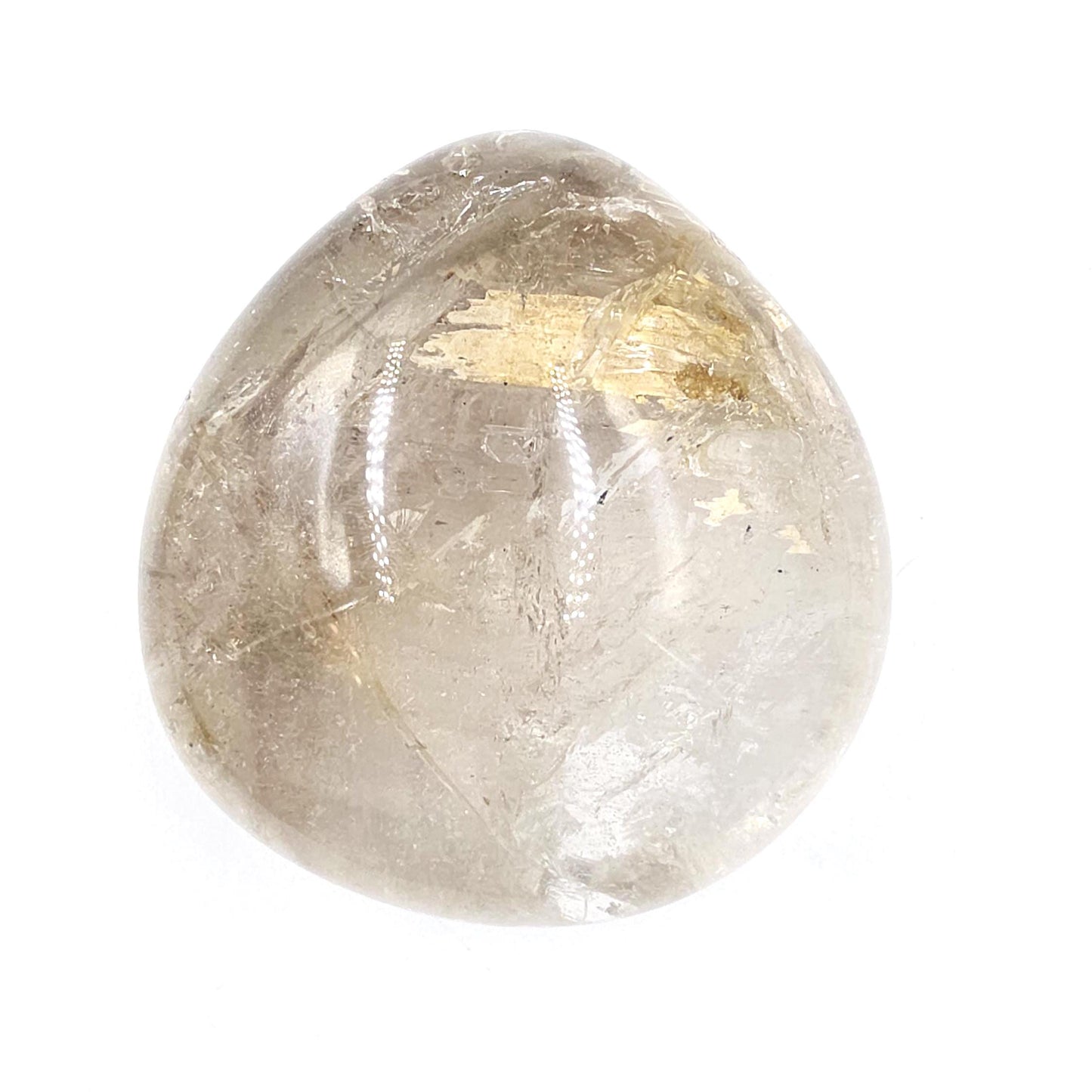 Skeletal Quartz Enhydro Freeform with Moving Bubble & Rainbows – Rare Transformation Crystal, 495g