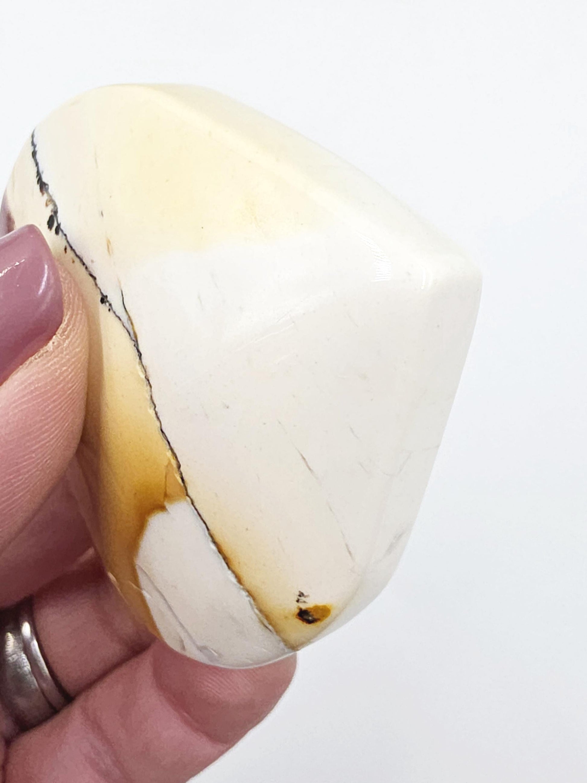 Large Mookaite Crystal Heart – Strength, Grounding & Nurturing Energy Stone, 75g