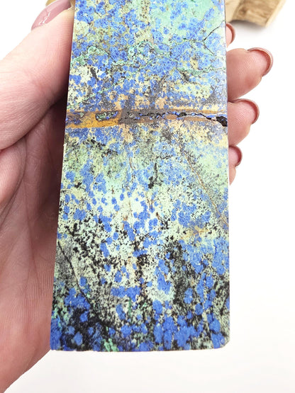 Azurite Tower – Intuition, Insight & Spiritual Awareness Crystal, 14cm