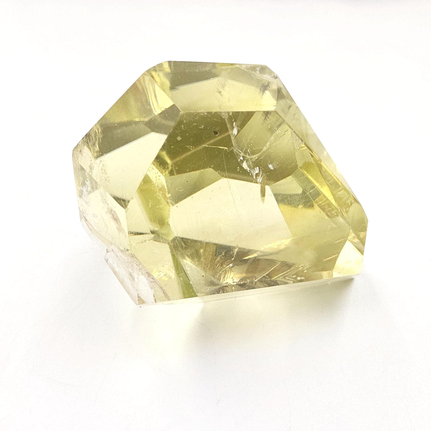 Citrine Freeform with Large Rainbow – Abundance, Confidence & Positive Energy Crystal, 165g