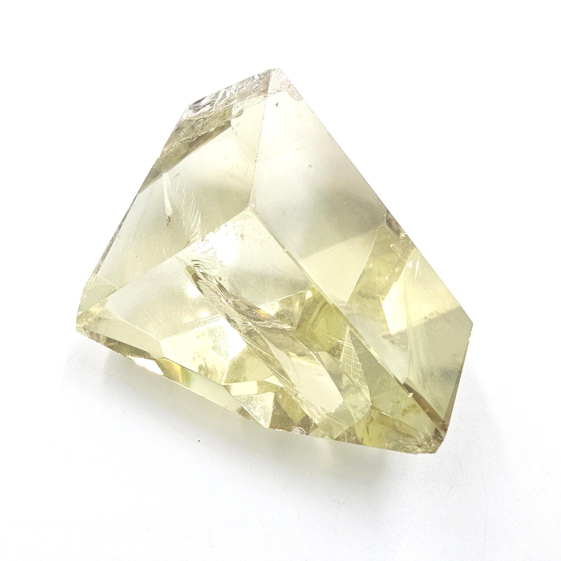 Citrine Freeform with Large Rainbow – Abundance, Confidence & Positive Energy Crystal, 165g