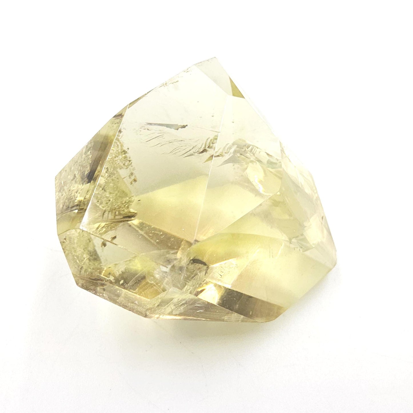 Citrine Freeform with Large Rainbow – Abundance, Confidence & Positive Energy Crystal, 165g