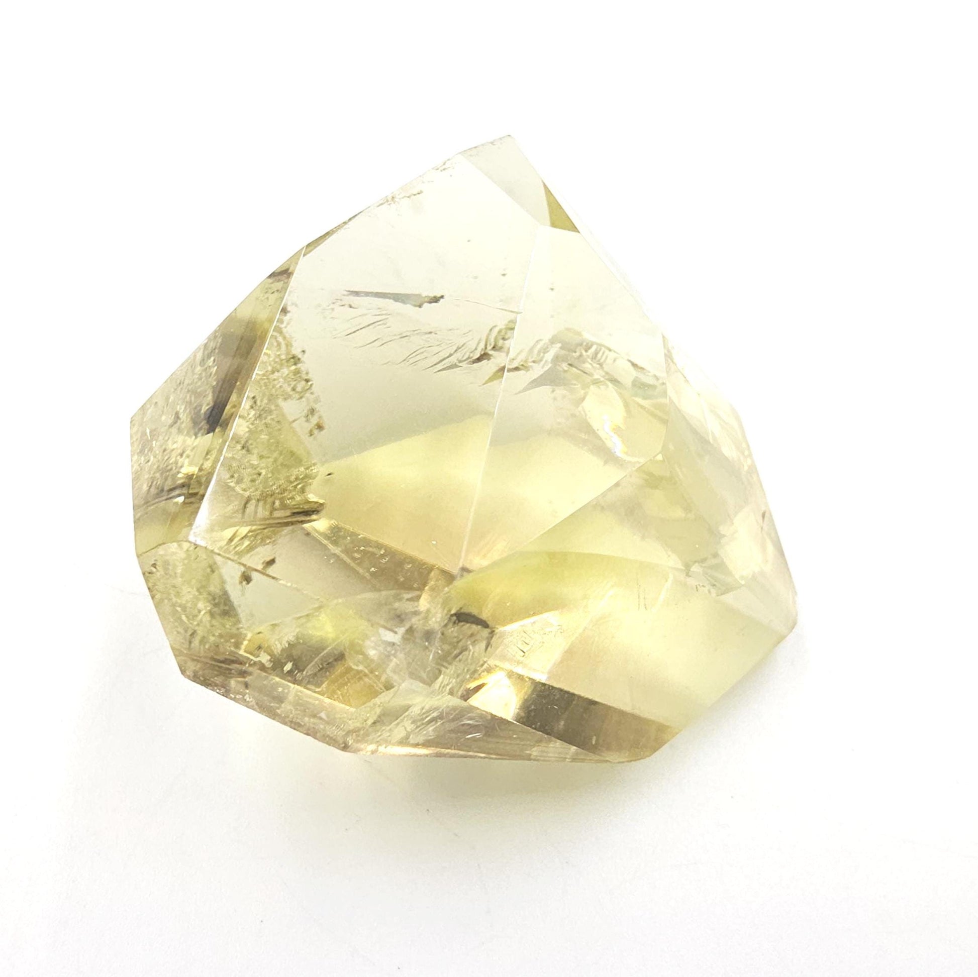 Citrine Freeform with Large Rainbow – Abundance, Confidence & Positive Energy Crystal, 165g