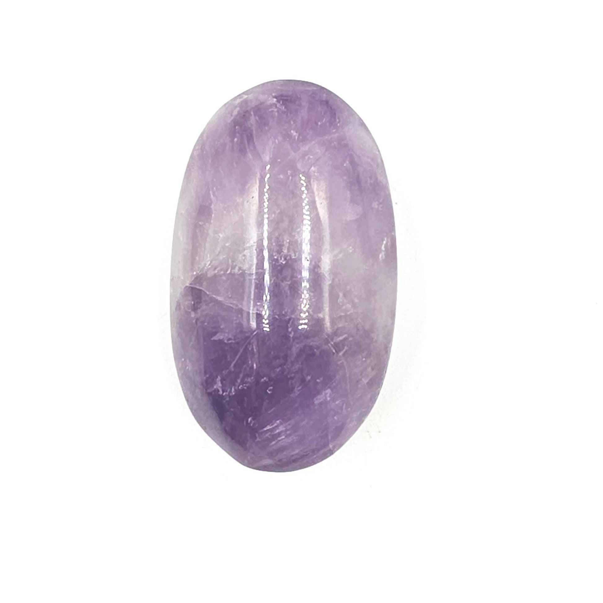 Large Amethyst Palm Stone – Calm, Intuition & Spiritual Awareness Crystal, 155g