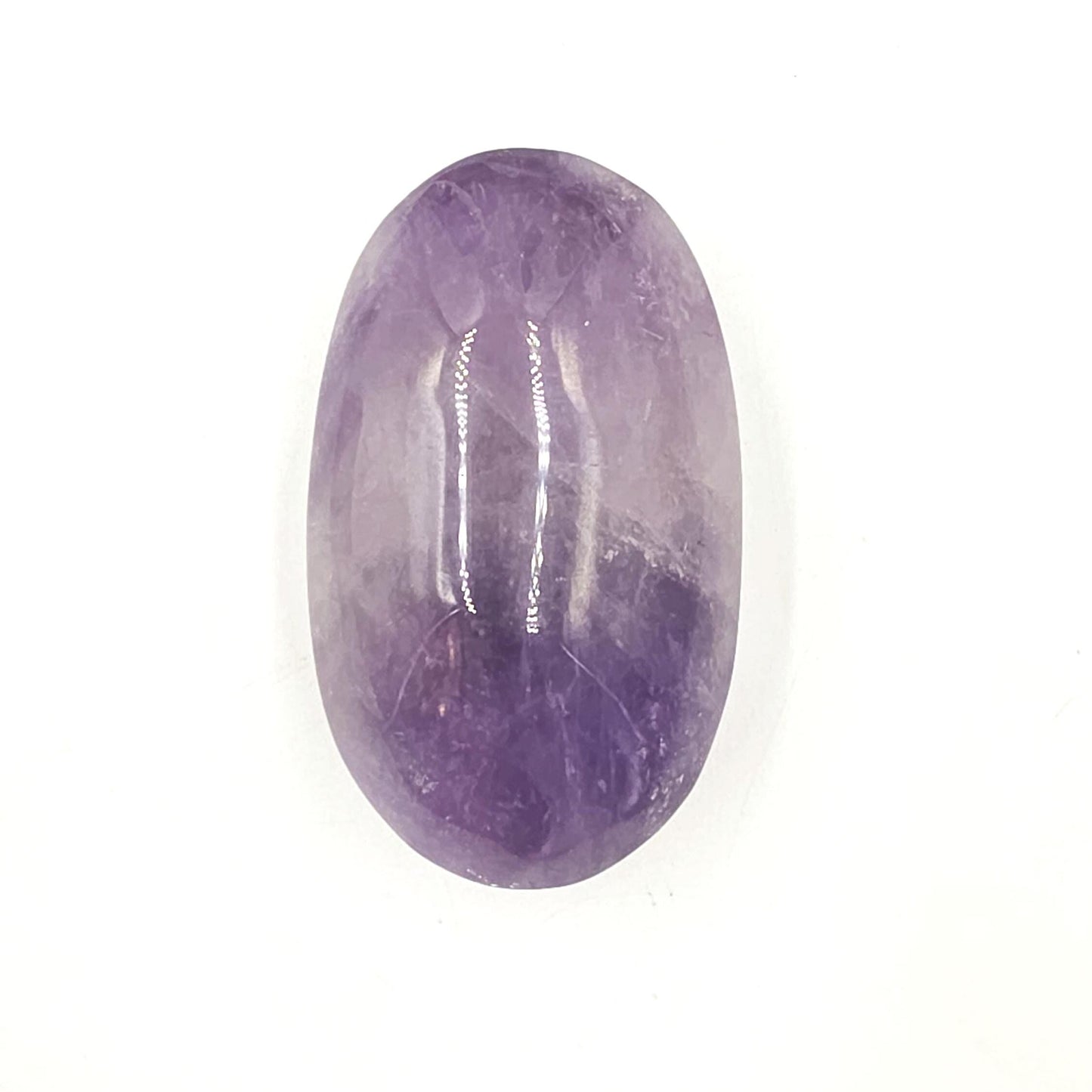 Large Amethyst Palm Stone – Calm, Intuition & Spiritual Awareness Crystal, 155g